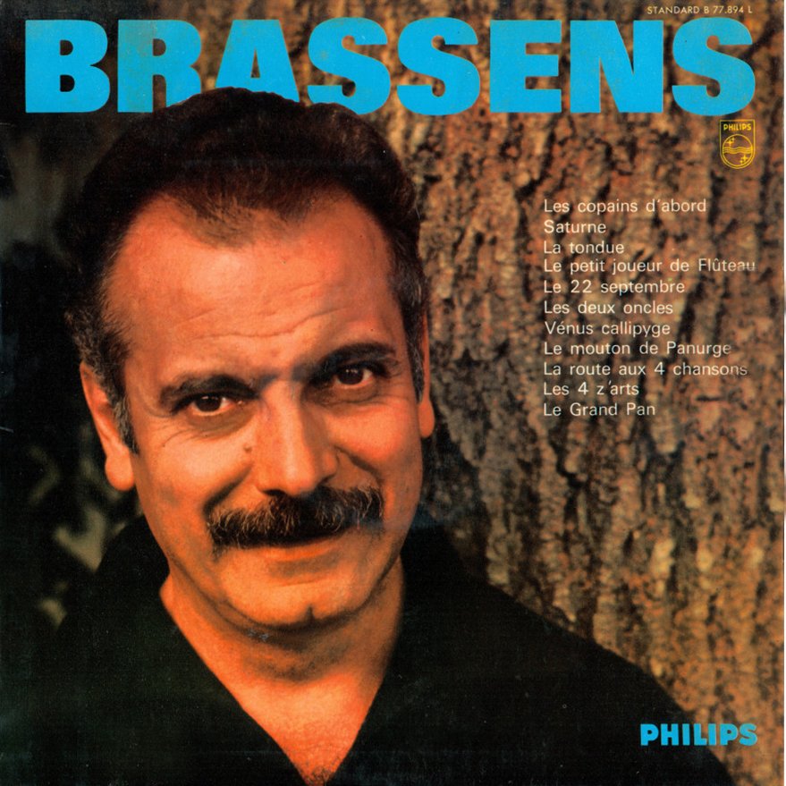 pochette du disque Brassens volume 10 recto