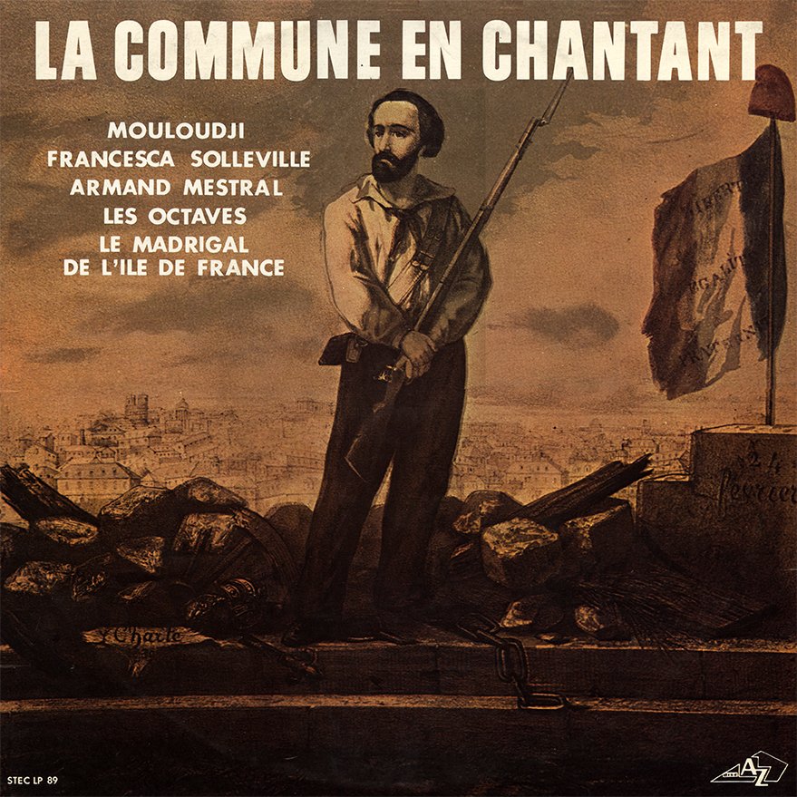 pochette du disque vinyle La Commune en chantant