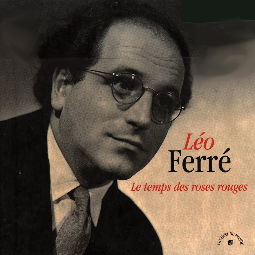 pochette du disque vinyle premiéres chanson de léo