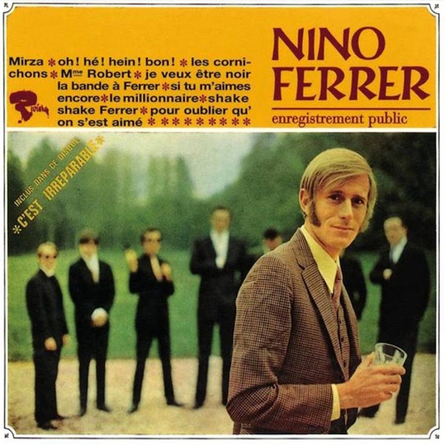 pochette du disque vinyle nino ferrer