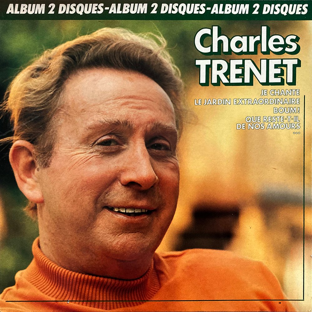 pochette du disque Charles Trenet recto